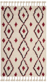Safavieh Casablanca 4'-0" x 6'-0" Rug in Ivory / Fuchsia
