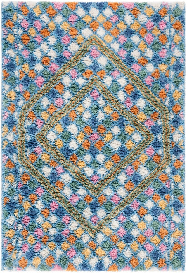 Safavieh Casablanca Csb750A Ivory / Blue Rugs - Safavieh - csb750a - 28