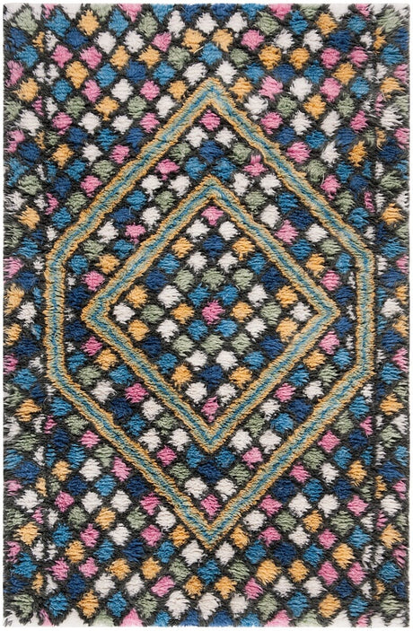 Safavieh Casablanca Csb750M Blue / Gold Rugs - Safavieh - csb750m - 28