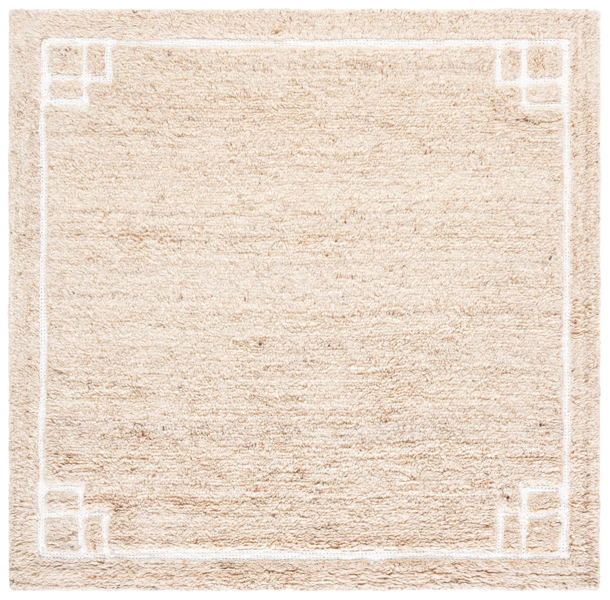 Safavieh Casablanca 6'-0" x 6'-0" Rug in Beige / Ivory