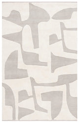 Safavieh Casablanca 4'-0" x 6'-0" Rug in Grey / Ivory