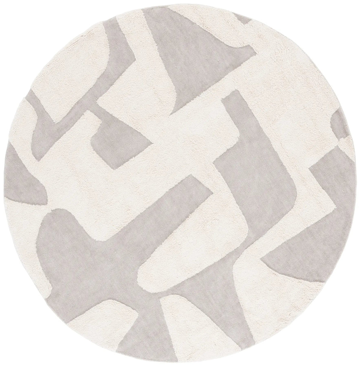 Safavieh Casablanca 6'-0" x 6'-0" Rug in Grey / Ivory