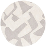 Safavieh Casablanca 6'-0" x 6'-0" Rug in Grey / Ivory