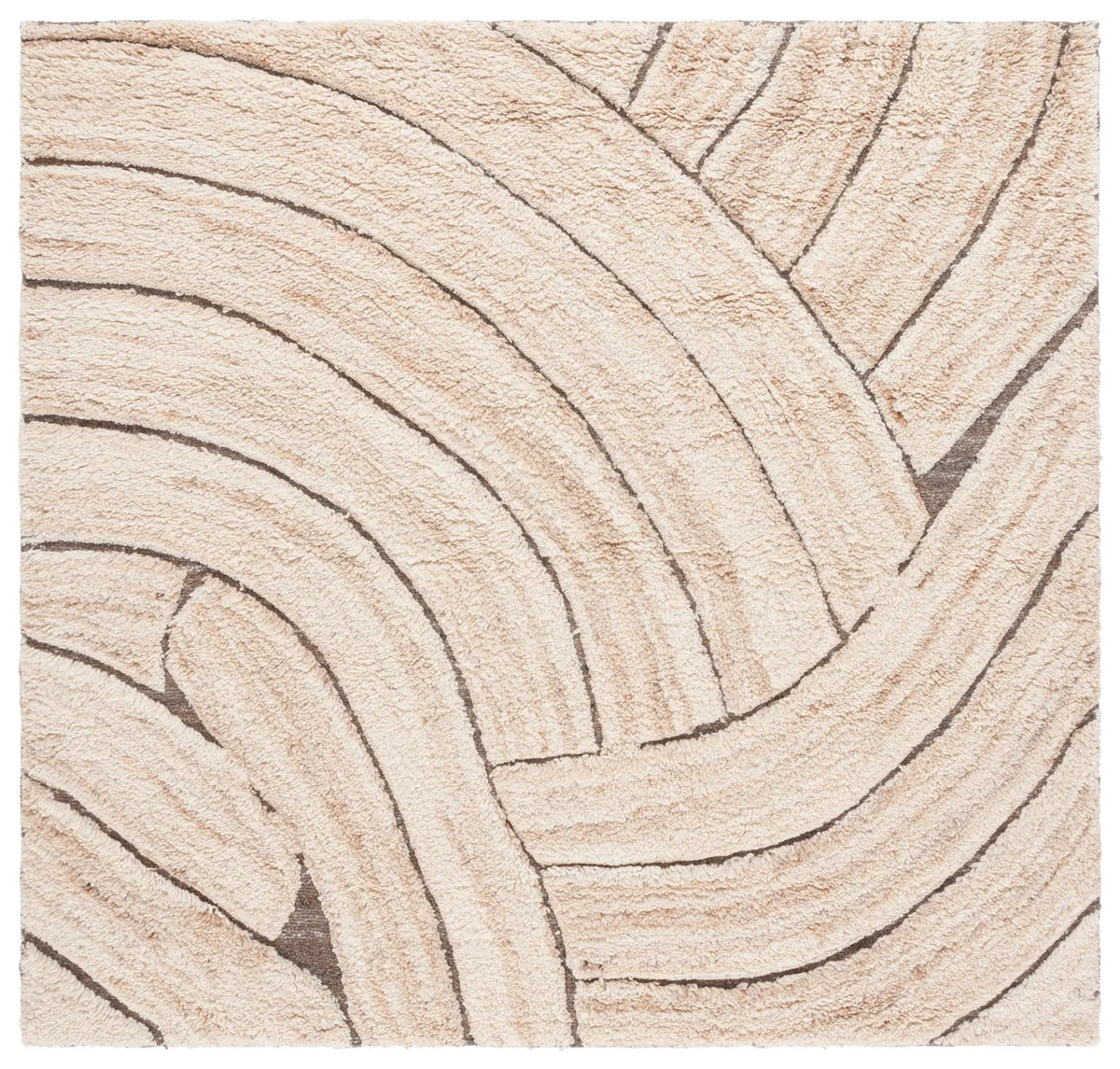 Safavieh Casablanca 6'-0" x 6'-0" Rug in Natural / Beige