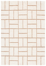 Safavieh Casablanca 4'-0" x 6'-0" Rug in Natural / Ivory