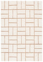 Safavieh Casablanca 4'-0" x 6'-0" Rug in Natural / Ivory