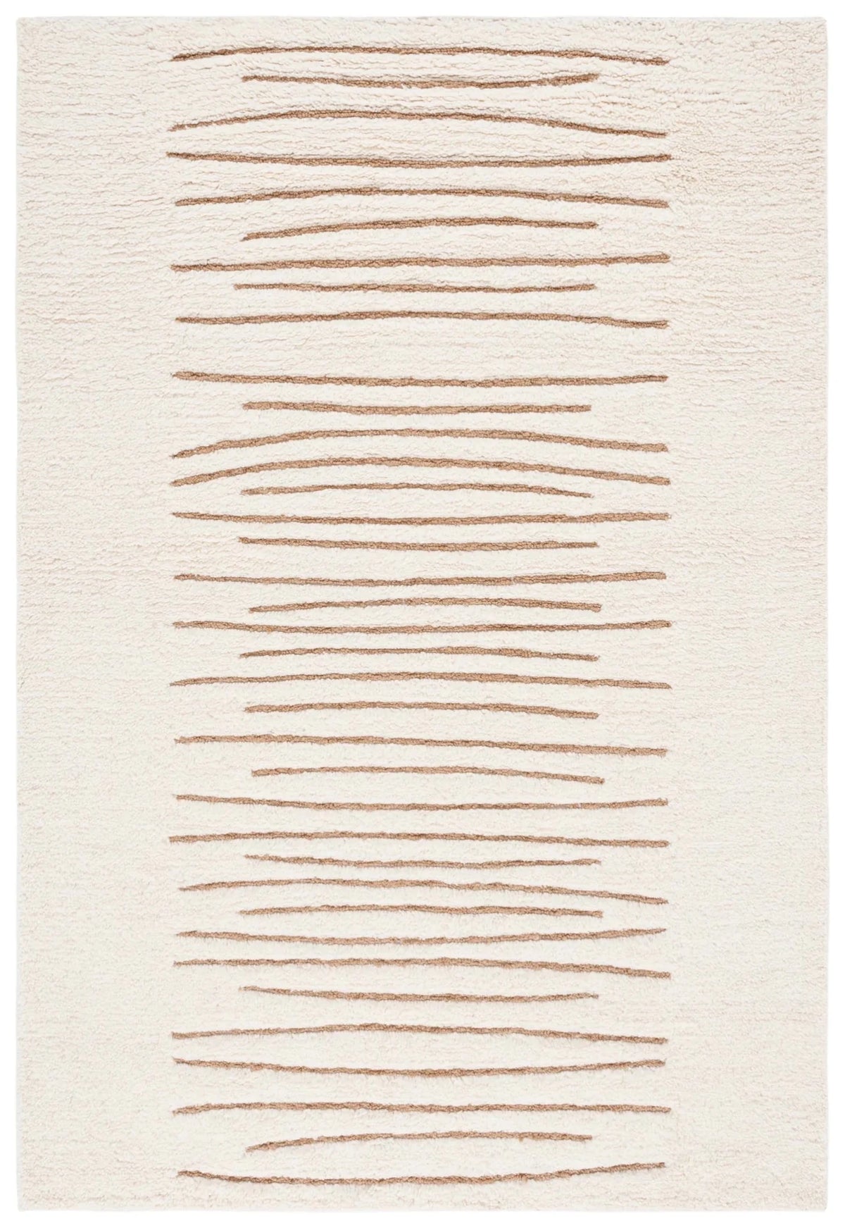 Safavieh Casablanca 4'-0" x 6'-0" Rug in Natural / Ivory