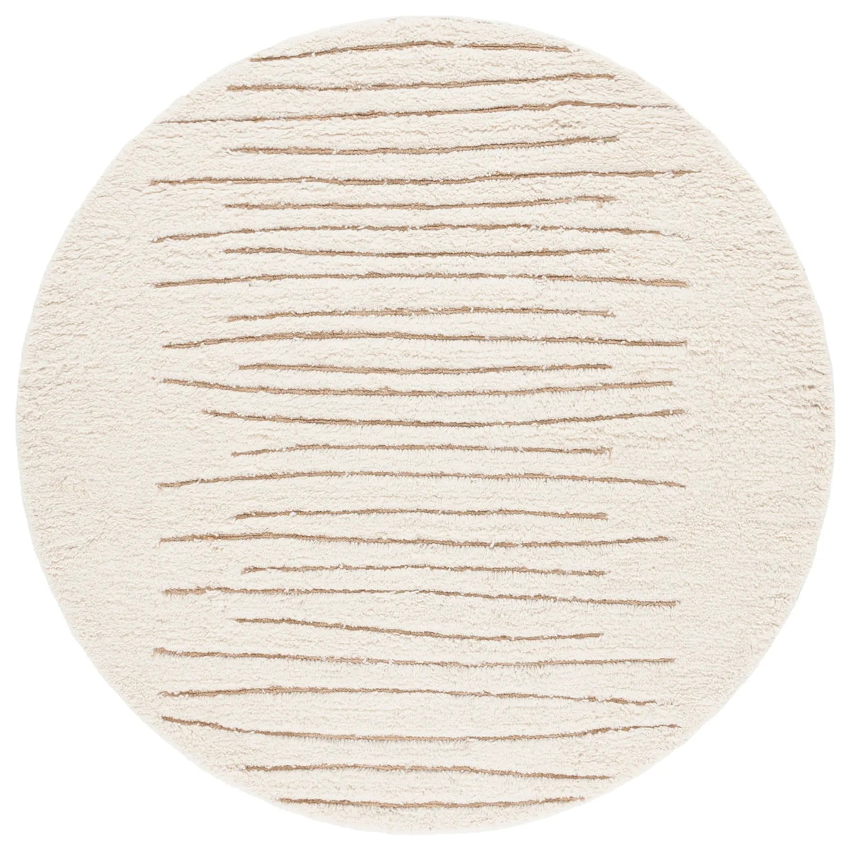 Safavieh Casablanca 6'-0" x 6'-0" Rug in Natural / Ivory