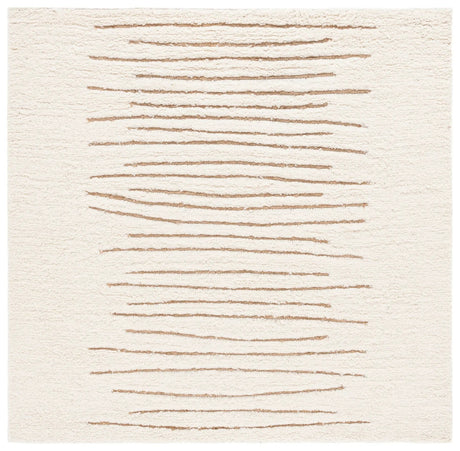 Safavieh Casablanca 6'-0" x 6'-0" Rug in Natural / Ivory