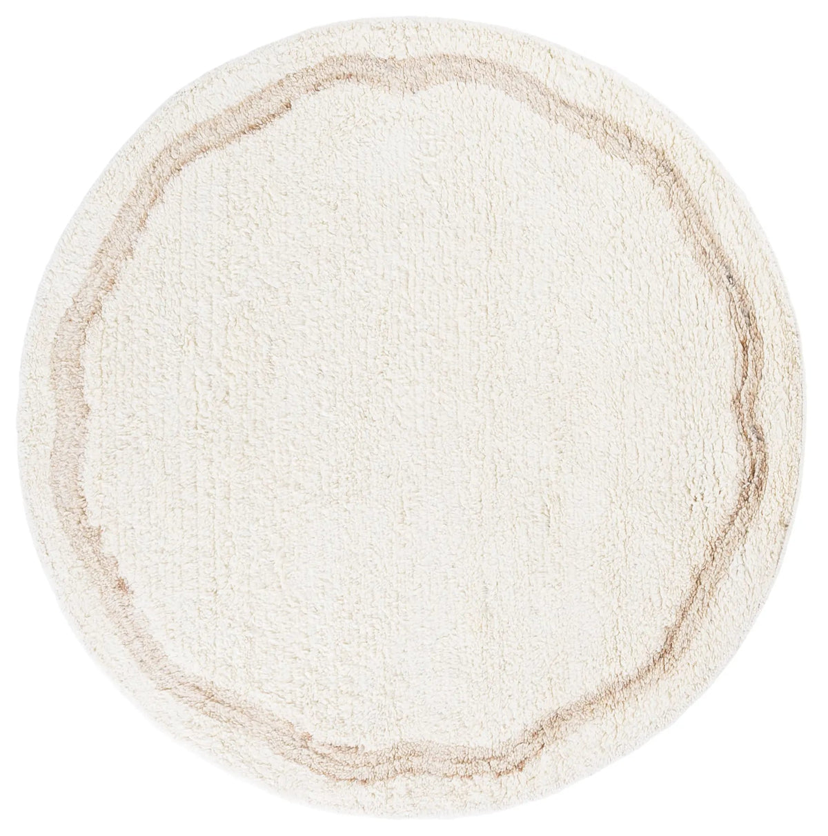 Safavieh Casablanca 6'-0" x 6'-0" Rug in Beige / Ivory