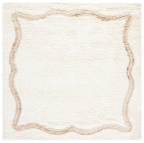 Safavieh Casablanca 6'-0" x 6'-0" Rug in Beige / Ivory