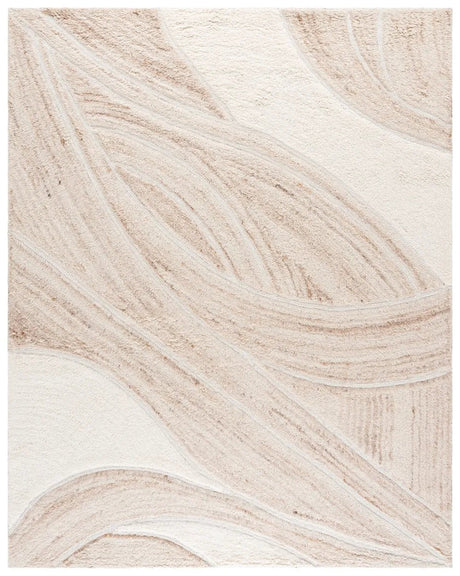 Safavieh Casablanca 8'-0" x 10'-0" Rug in Beige / Ivory