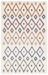 Safavieh Casablanca 4'-0" x 6'-0" Rug in Ivory / Blue