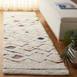 Safavieh Casablanca 2'-3" x 8'-0" Rug in Ivory / Rust