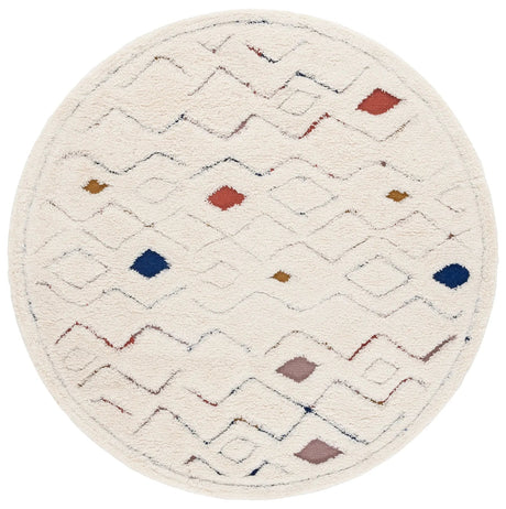 Safavieh Casablanca 6'-0" x 6'-0" Rug in Ivory / Rust