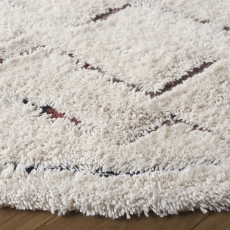 Safavieh Casablanca 6'-0" x 6'-0" Rug in Ivory / Rust