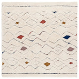 Safavieh Casablanca 6'-0" x 6'-0" Rug in Ivory / Rust