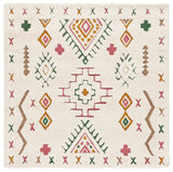 Safavieh Casablanca 6'-0" x 6'-0" Rug in Ivory / Pink