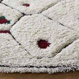 Safavieh Casablanca 6'-0" x 6'-0" Rug in Ivory / Red