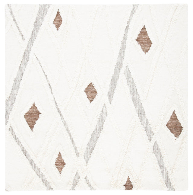 Safavieh Casablanca Csb975A Ivory/Brown Rugs - Safavieh - csb975a - 6sq