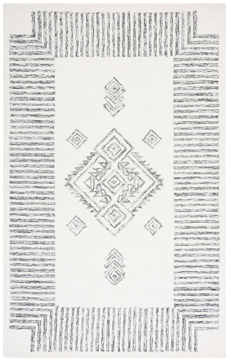 Safavieh Casablanca Csb983A Ivory/Black Rug - Safavieh - csb983a - 3