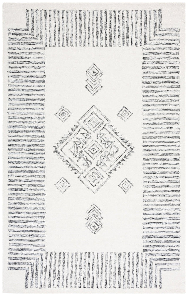 Safavieh Casablanca Csb983A Ivory/Black Rug - Safavieh - csb983a - 3