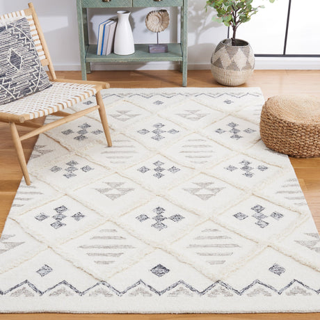 Safavieh Casablanca Csb985A Ivory/Black Rug - Safavieh - csb985a - 3