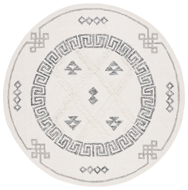 Safavieh Casablanca Csb988A Ivory/Black Rug - Safavieh - csb988a - 6r