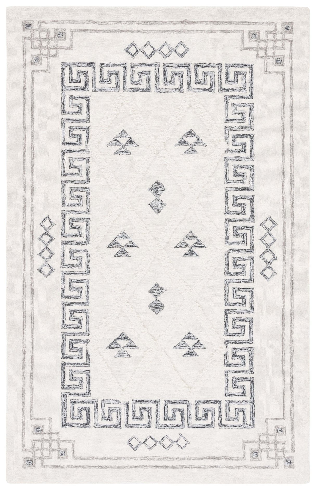 Safavieh Casablanca Csb989A Ivory/Black Rug - Safavieh - csb989a - 3