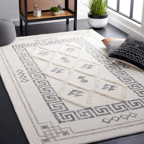 Safavieh Casablanca Csb989A Ivory/Black Rug - Safavieh - csb989a - 3