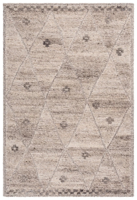 Safavieh Casablanca Shag 4'-0" x 6'-0" Rug in Natural / Beige