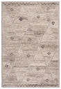 Safavieh Casablanca Shag 4'-0" x 6'-0" Rug in Natural / Beige