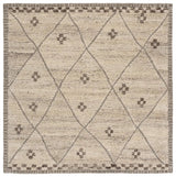 Safavieh Casablanca Shag 6'-0" x 6'-0" Rug in Natural / Beige