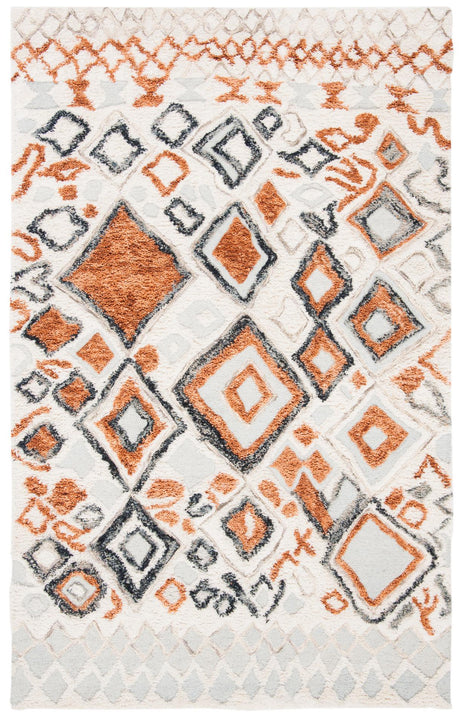 Safavieh Casablanca Shag Csb618A Ivory/Brown Rugs - Safavieh - csb618a - 4