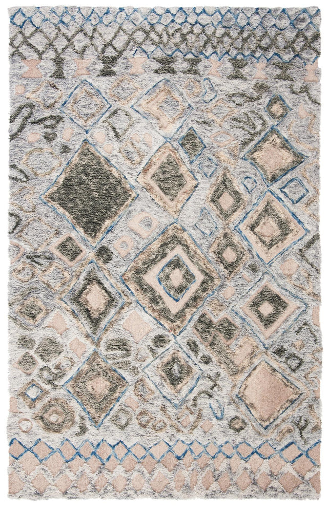 Safavieh Casablanca Shag Csb618X Grey/Olive Rugs - Safavieh - csb618x - 4