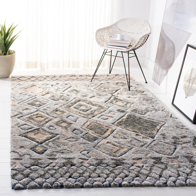 Safavieh Casablanca Shag Csb618X Grey/Olive Rugs - Safavieh - csb618x - 4