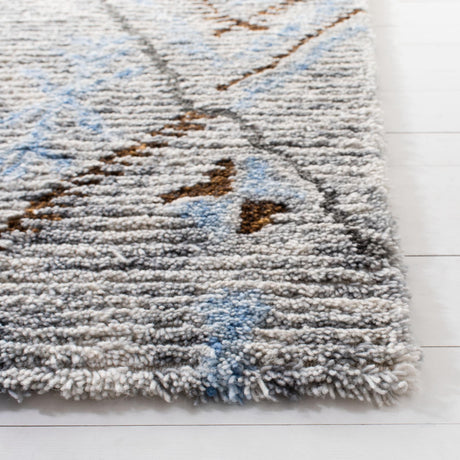 Safavieh Casablanca Shag Csb637F Grey/Blue Rugs - Safavieh - csb637f - 28