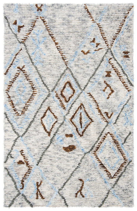 Safavieh Casablanca Shag Csb637F Grey/Blue Rugs - Safavieh - csb637f - 4