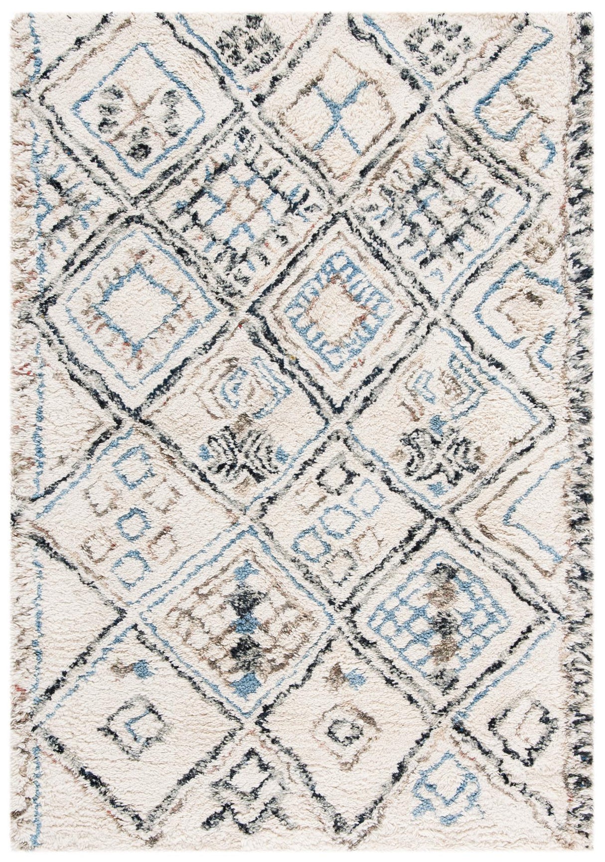 Safavieh Casablanca Shag Csb638A Black/Ivory Rugs - Safavieh - csb638a - 28