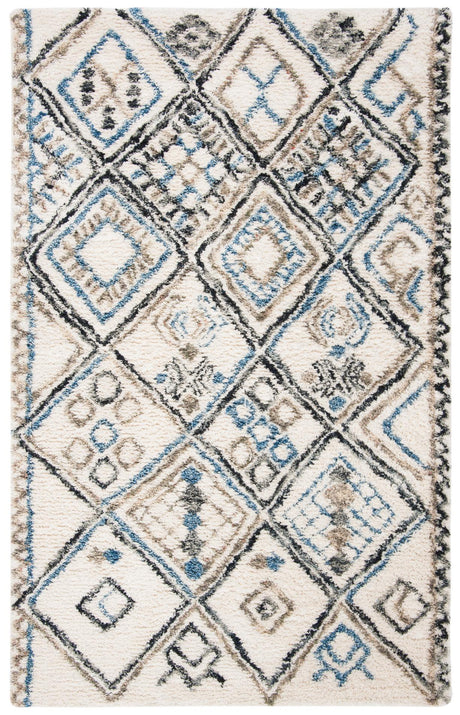 Safavieh Casablanca Shag Csb638A Black/Ivory Rugs - Safavieh - csb638a - 4