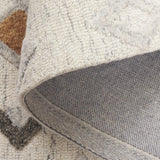 Safavieh Casablanca Shag 4'-0" x 6'-0" Rug in Ivory / Rust