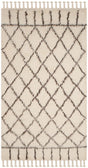 Safavieh Casablanca Shag Csb725A Ivory / Brown Rugs - Safavieh - csb725a - 4