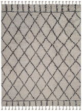 Safavieh Casablanca Shag Csb725C Grey / Dark Grey Rugs - Safavieh - csb725c - 4