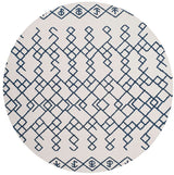 Safavieh Cedar Brook Cdr501C Ivory / Navy Rugs - Safavieh - cdr501c - 6r