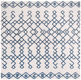 Safavieh Cedar Brook Cdr501C Ivory / Navy Rugs - Safavieh - cdr501c - 6sq