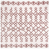 Safavieh Cedar Brook Cdr501D Ivory / Rust Rugs - Safavieh - cdr501d - 6sq