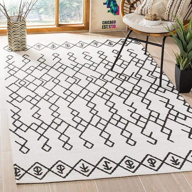 Safavieh Cedar Brook Cdr501E Ivory / Black Rugs - Safavieh - cdr501e - 24