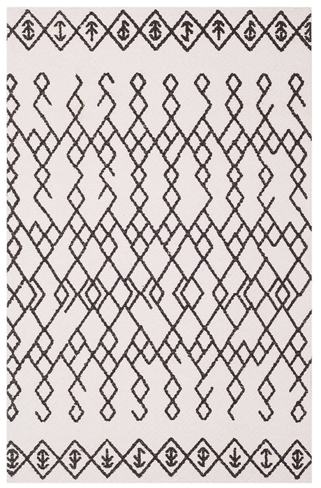 Safavieh Cedar Brook Cdr501E Ivory / Black Rugs - Safavieh - cdr501e - 6r