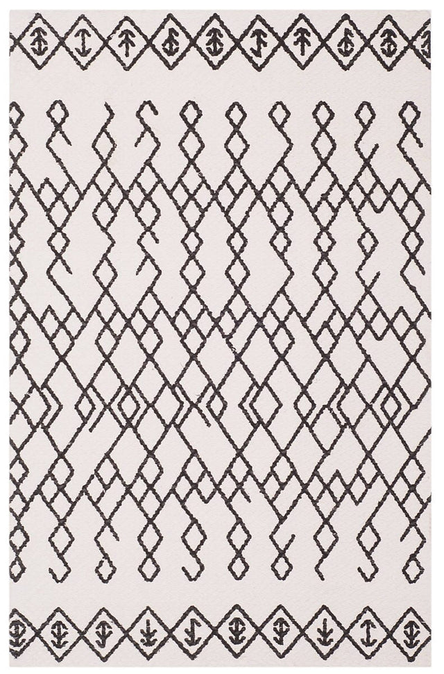 Safavieh Cedar Brook Cdr501E Ivory / Black Rugs - Safavieh - cdr501e - 6r