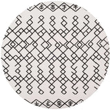 Safavieh Cedar Brook Cdr501E Ivory / Black Rugs - Safavieh - cdr501e - 6r